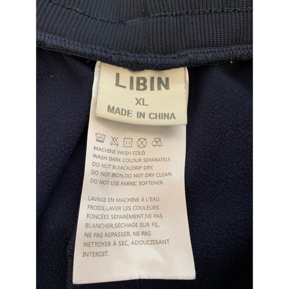 Joggers size XL women's Dark blue  short length - Picture 2 of 9